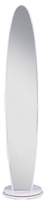 2036 (WH / PK / BK) Modern Standing Floor Mirror
