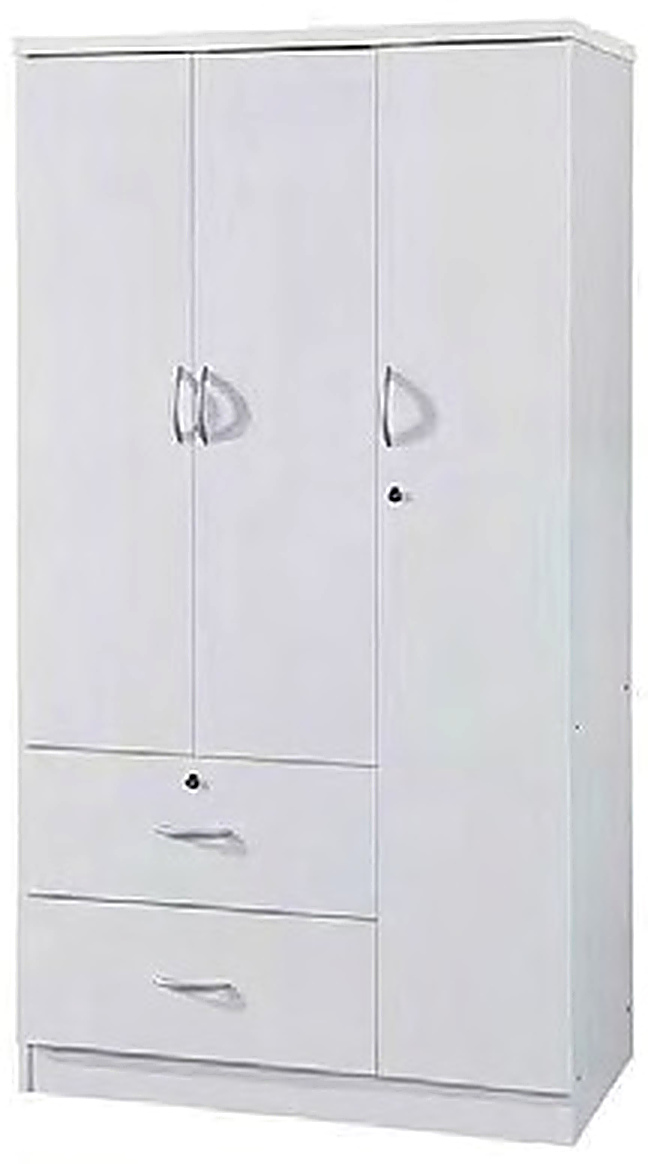 4226 3 Door 2 Drawer Wardrobe