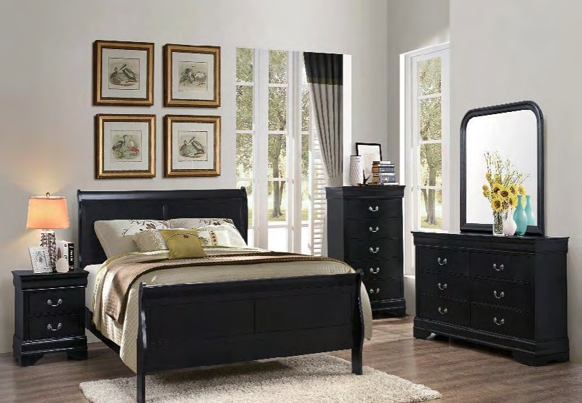 8009 Modern Bedroom Suite (5-PC)