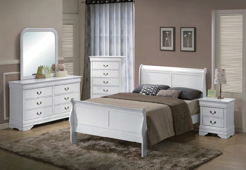 8010 Contemporary Bedroom Suite (5-PC)