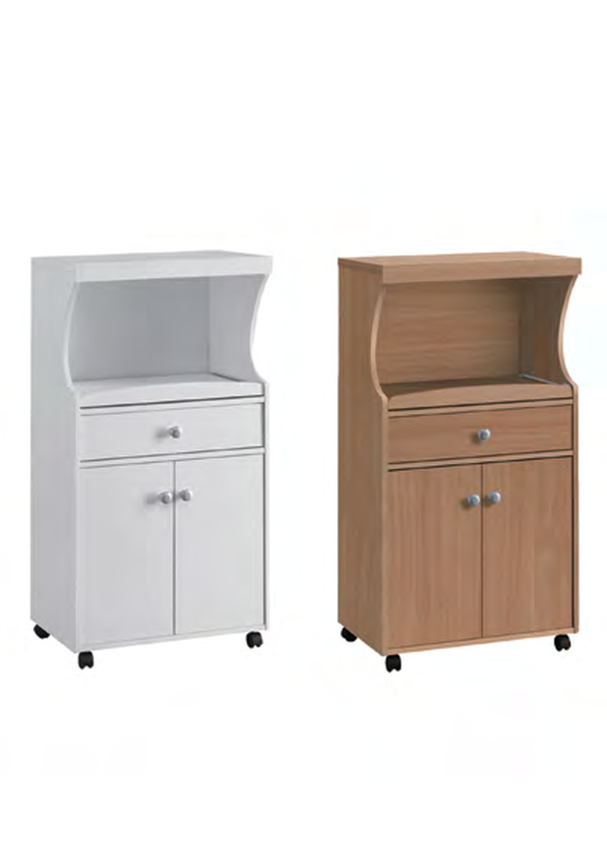 4405 (WH / N) Kitchen Microwave Cabinet